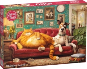 Puzzle 1000 CherryPazzi Fitness Starts Tomorrow 31650